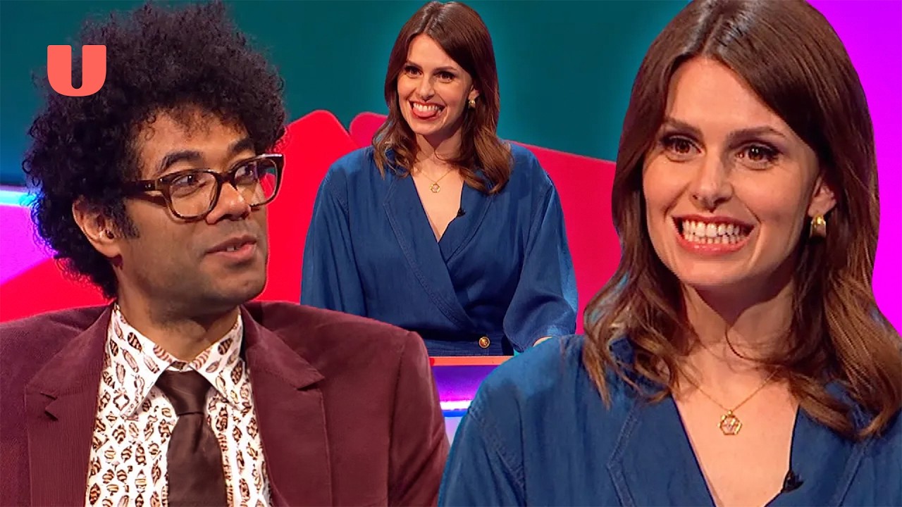 Ellie Taylor Merges Richard Ayoade's Face With a Hollywood Celeb | Question Team | Dave