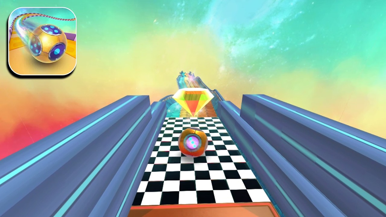 Sky Ball Odyssey Up Gameplay Speedrun Level 62