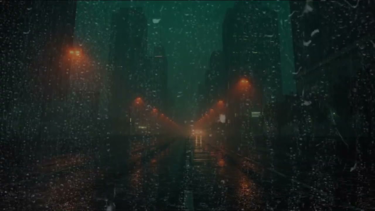 City Rain Sounds for Sleeping 🌧️ Deep Sleep, Stress Relief & Insomnia Aid