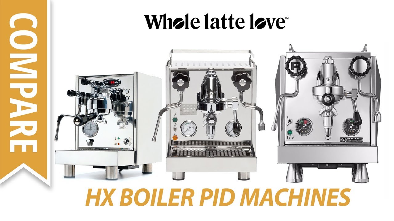 PID HX Boiler Espresso Machines: Bezzera BZ07, Profitec Pro 500 PID and Rocket Evoluzione R Giotto