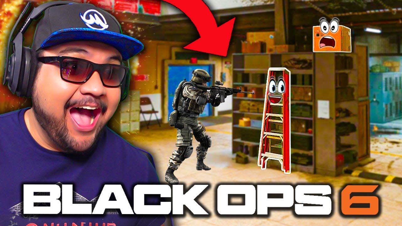 CACHE-CACHE INCROYABLE ! 😂 (Prop Hunt Caméléon sur BLACK OPS 6 #1)
