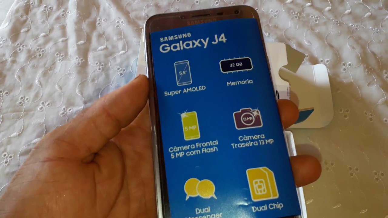 Novo Samsung Galaxy j4 32GB