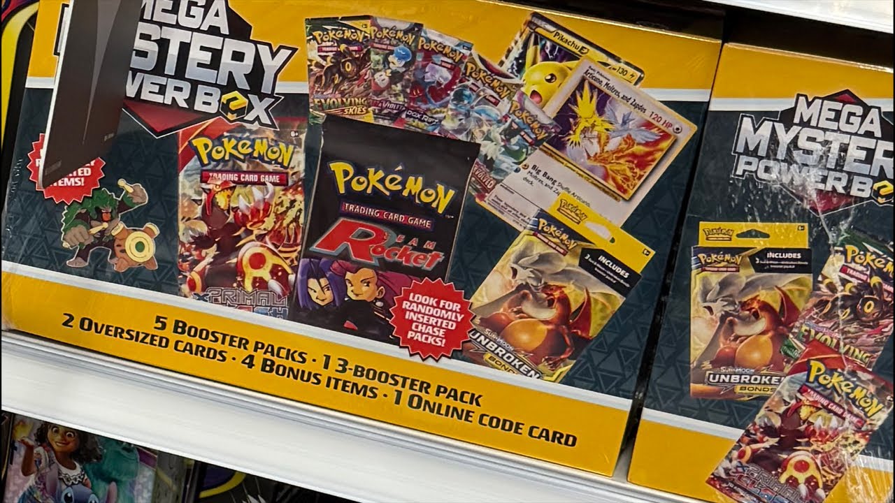 NOT STOPPING Until We HIT! MEGA Mystery Box Pokemon Card Pack Opening #pokemon #pokémon #pokemontcg