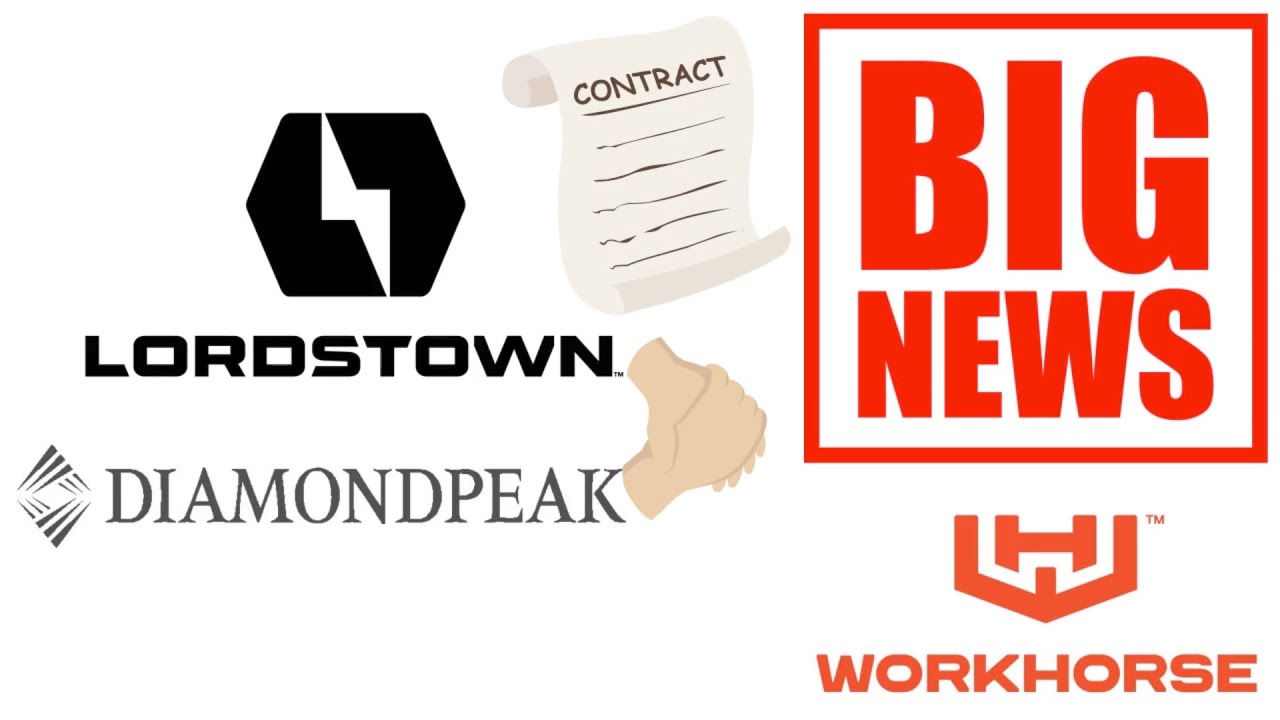 big news Lordstown Motors going public thought DiamondPeak Holdings