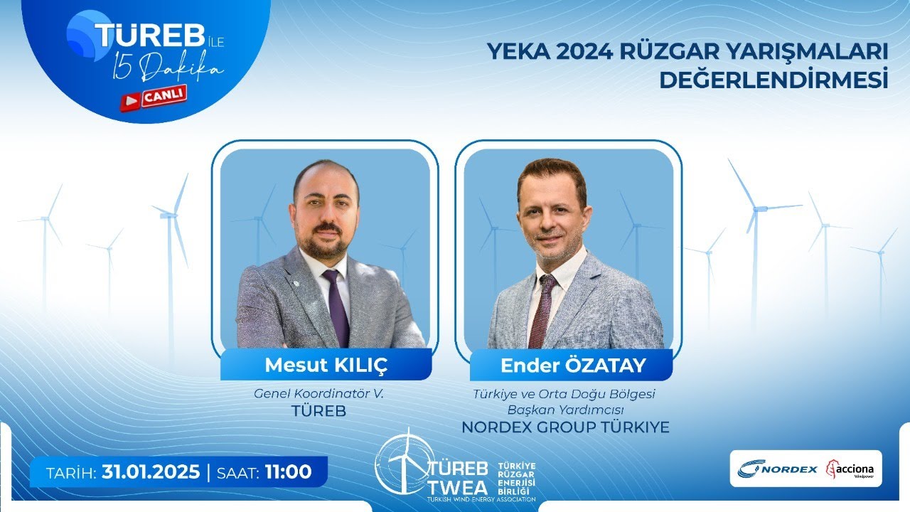 TÜREB ile 15 Dakika: Ender Özatay - Nordex Group Türkiye