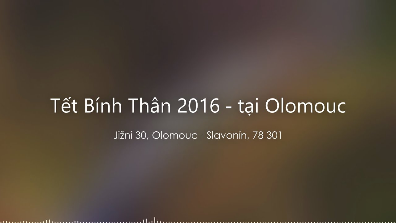 Tet Binh Than 2016 - tai Olomouc