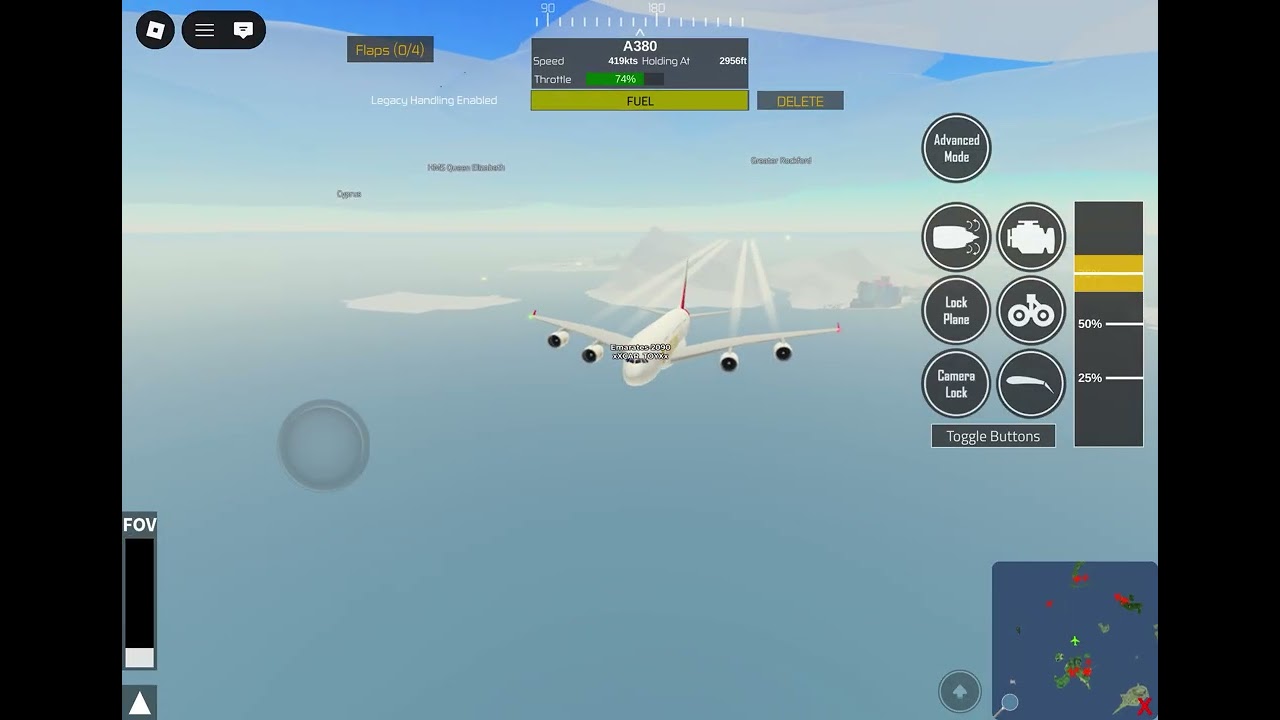 Roblox PTFS role-play emergency Landing role-play