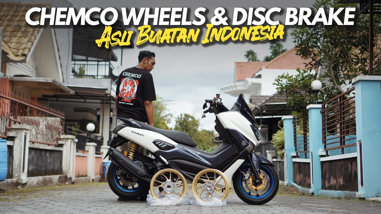 Waktunya Upgrade Kaki-Kaki NMax || Pasang Velg & Piringan CHEMCO