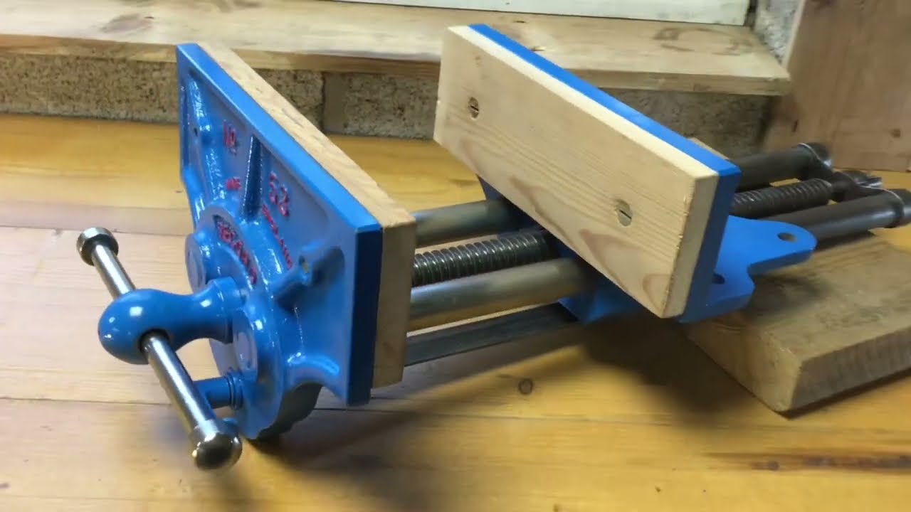 Complete Restoration: Bringing an Antique Woodworking Vice Back to Life
