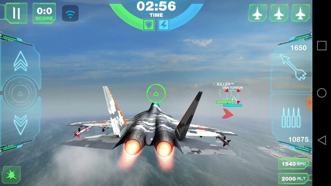 Modern Air Combat Team Match HACK RAPID FIRE MISSILES