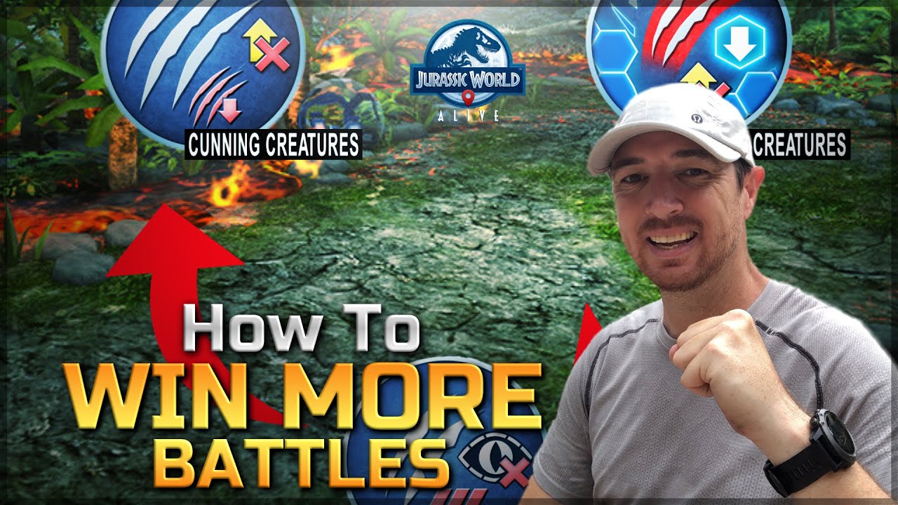How To WIN MORE Battles in Jurassic World Alive 2.0