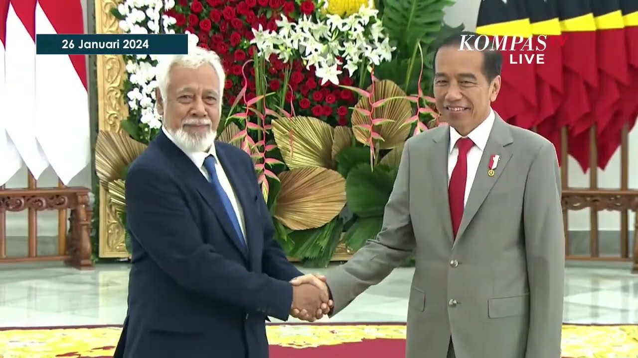 [FULL] Jokowi Terima Kunjungan Perdana Menteri Timor Leste Xanana Gusmao di Istana Bogor