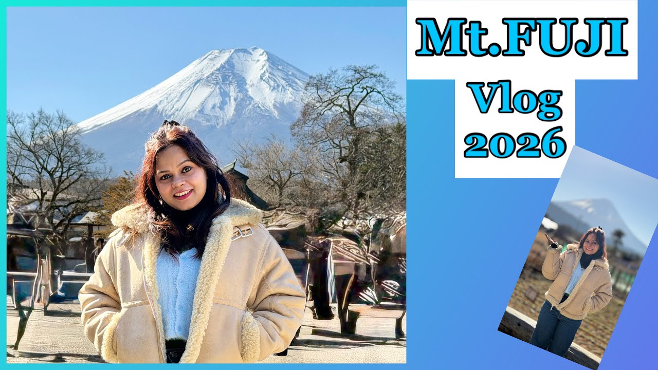 Mt.FUJI Welcomed Us With Open Arms | We Are Lucky To Witness Mt.Fuji so clear