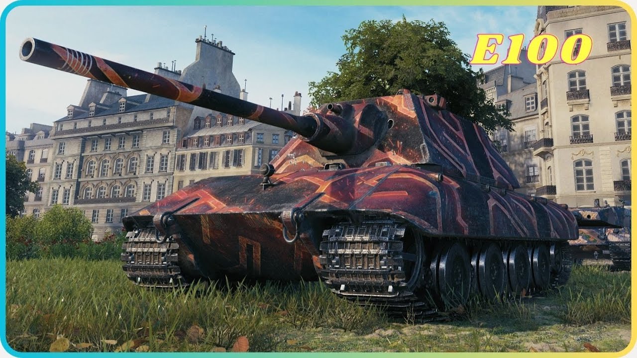 Big E100. World of Tanks Top Replays.