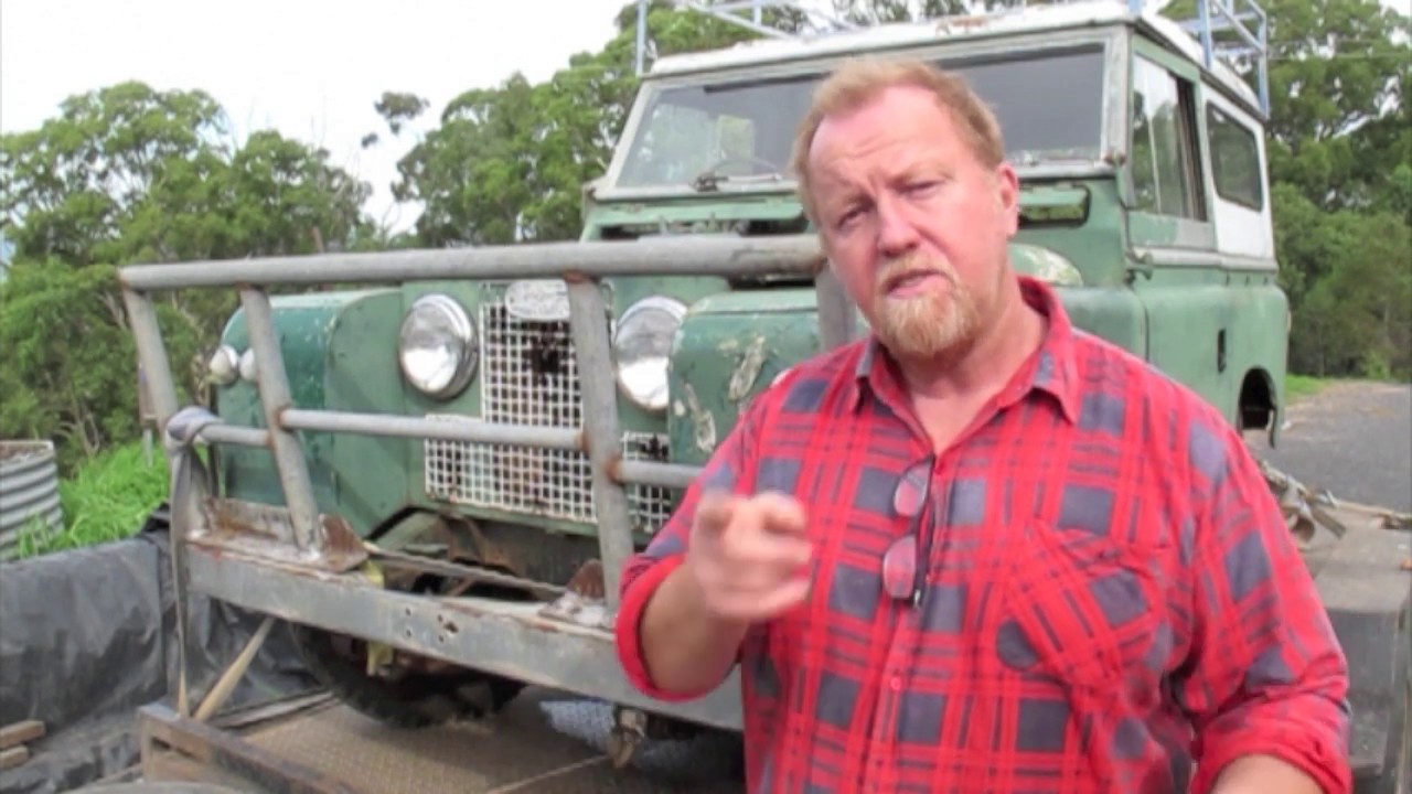 Land Rover Series 2 farm find - assesment