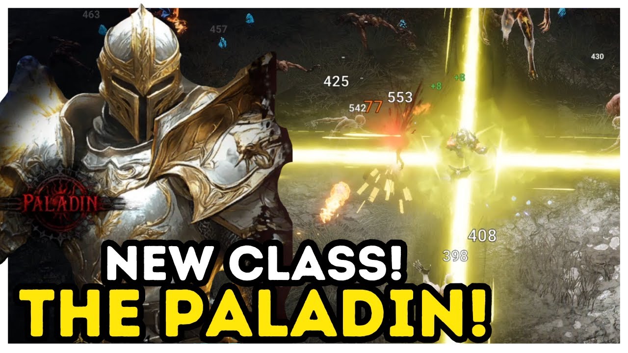 A NEW Class! The PALADIN!! Godforsaken!