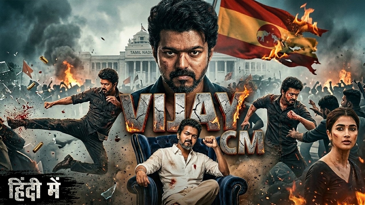 VIJAY CM - Full Movie Hindi Dubbed | Thalapathy Vijay | Pooja Hegade | New South Indian Movie 2026