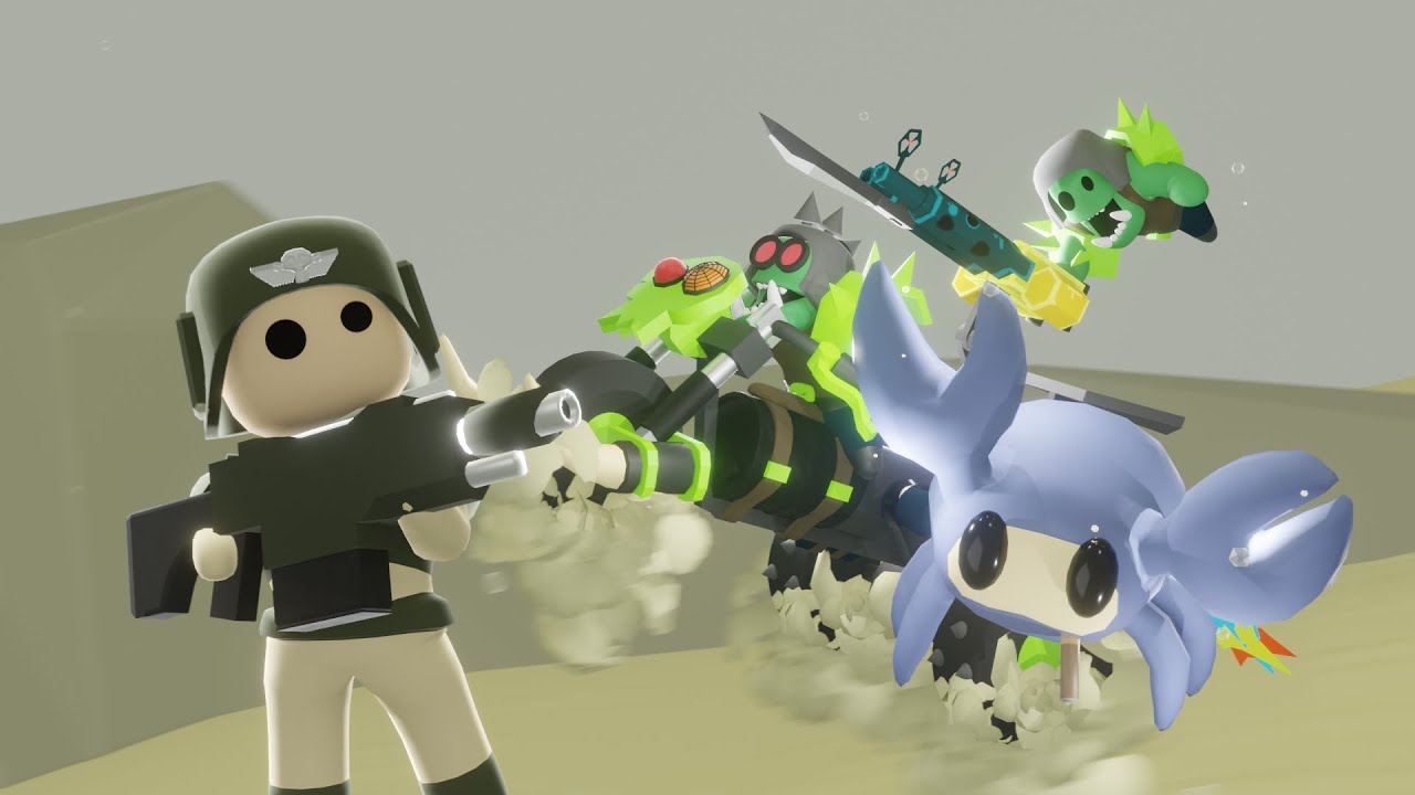 Spy crab saves green friends.