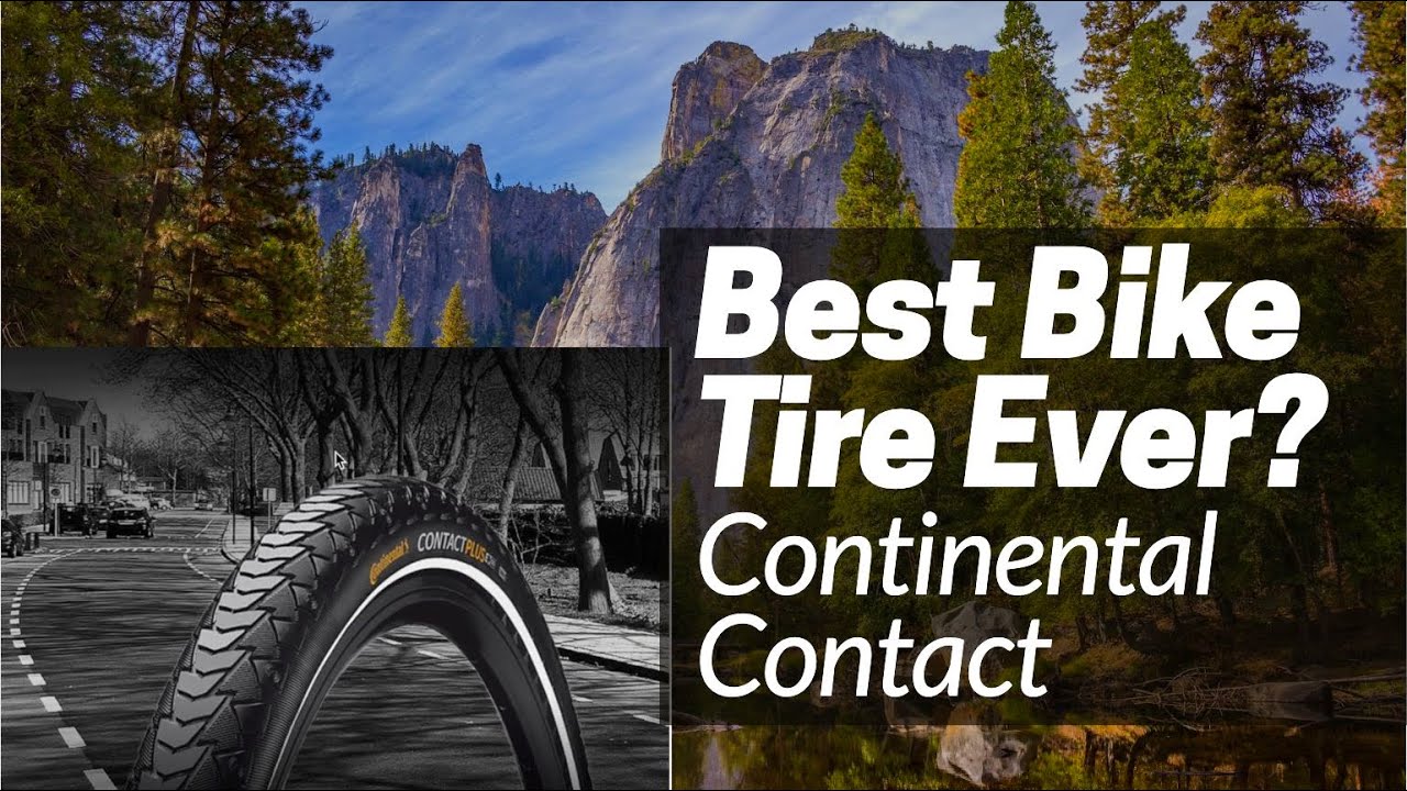 Continental Bike Tire Review- Best Tire Ever? Contact Plus-Hybrid Mountain Road E-Bike Tires Upgrade