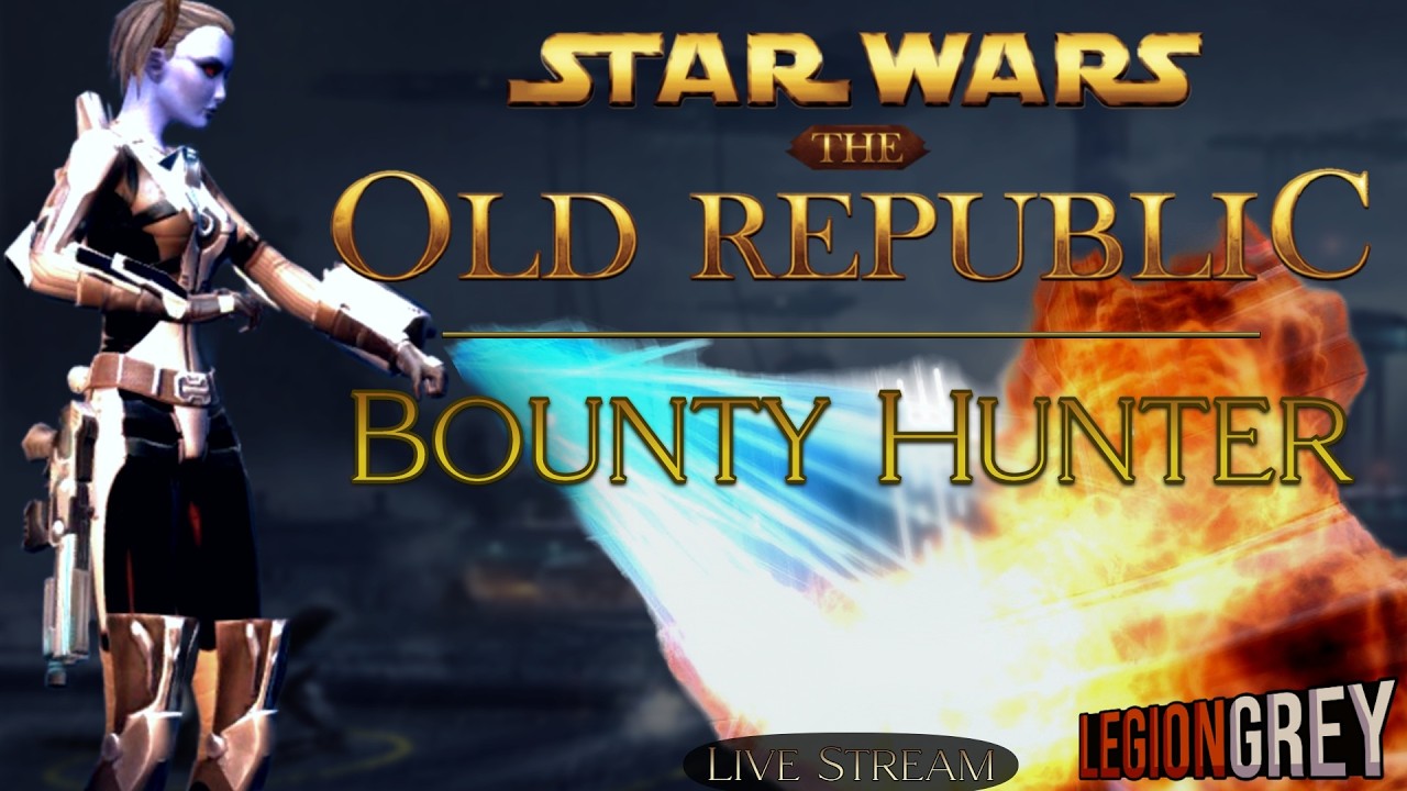 SW: The Old Republic - Live Stream Gameplay (Bounty Hunter) | 1 | 1440p