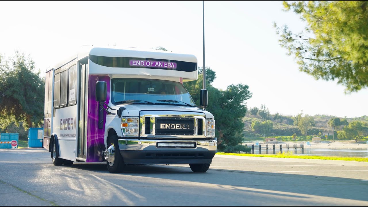 Endera Unveils the All-Electric Shuttle Model with Extended Range and Ultra Fast Charging