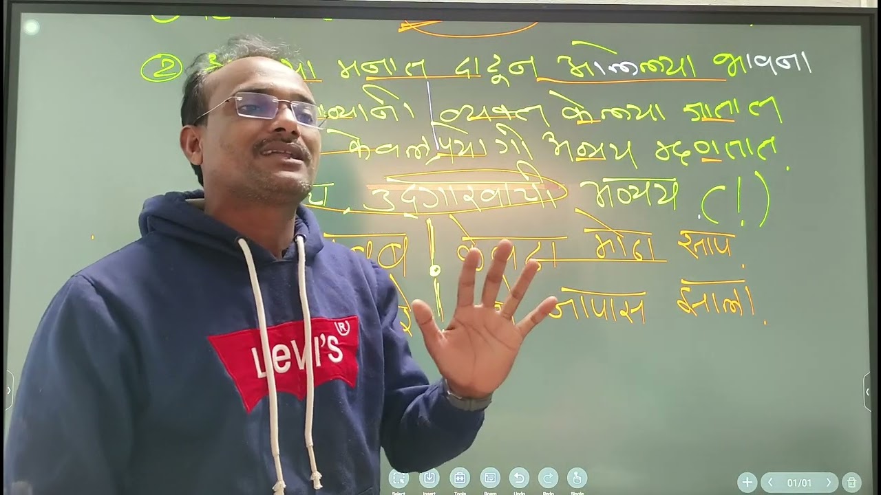 केवलप्रयोगी अव्यय म्हणजे काय? प्रा शेख सर यांच्या वाणीतून.