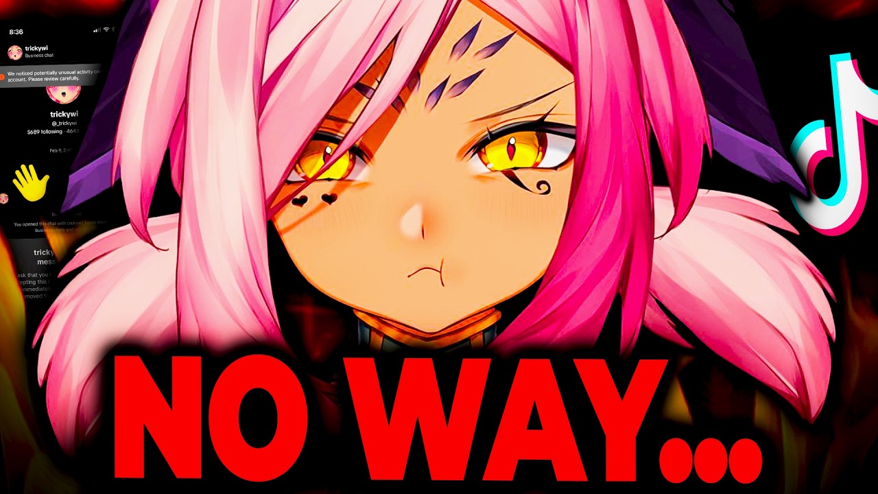 Trickywi CALLS OUT TikTok Impersonators DMing Fans!