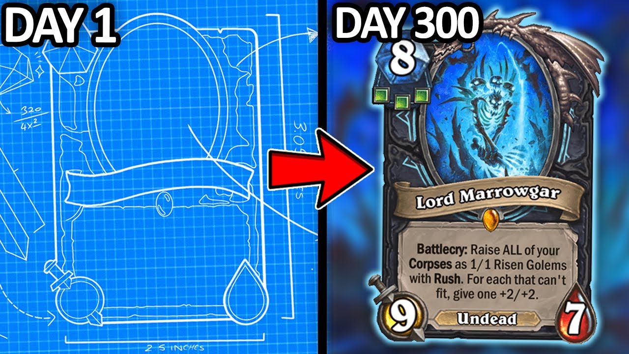 How A Hearthstone Card is Made