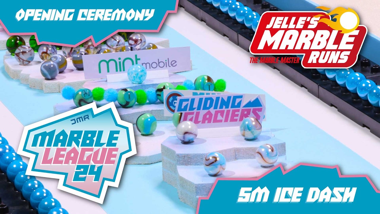 ❄️ MARBLE LEAGUE 2024 ❄️ OPENING CEREMONY + E1 Ice Dash ⛸️
