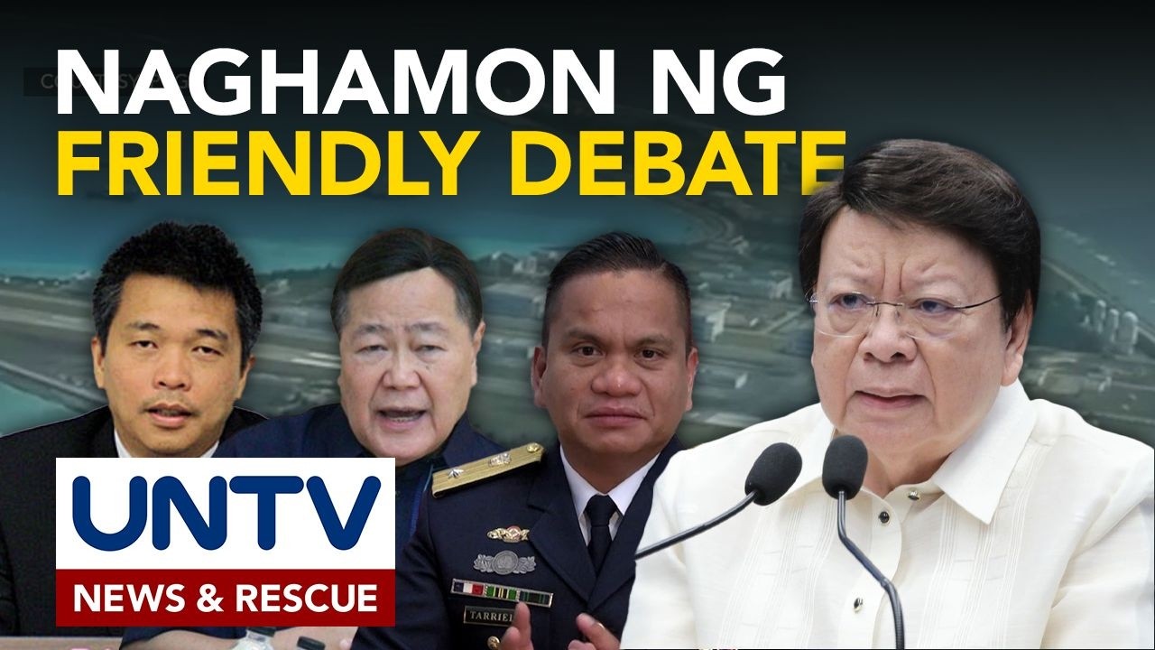 Friendly debate, hamon ni Sen. Rodante Marcoleta bago ang pagpunta sa Kalayaan Island Group