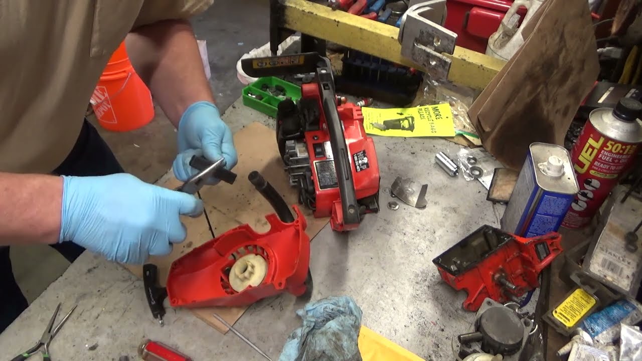 Homelite Super 2, XL, XL 2, 180, 190, 192 Chainsaw Starter Repair!