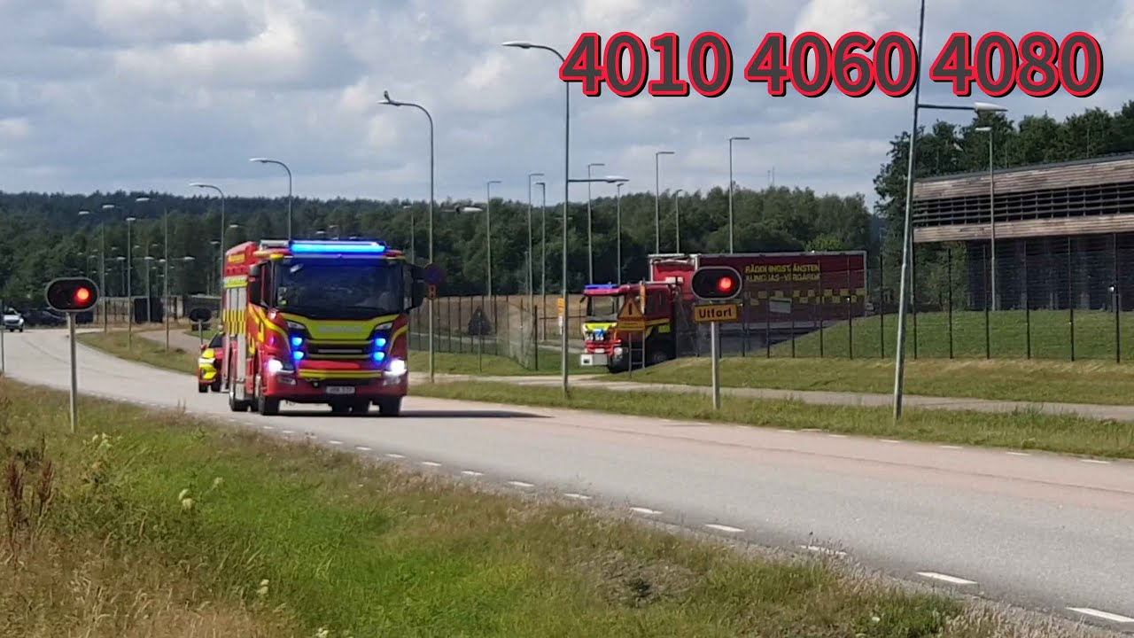 *Technical Rescue* ST. Alingsås Räddningstjänsten [4010 4060 4080] Response