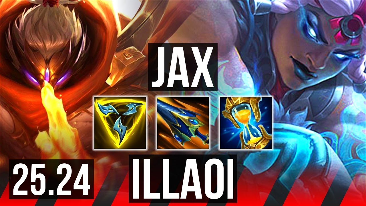 JAX vs ILLAOI (TOP) | KR Grandmaster | 25.24