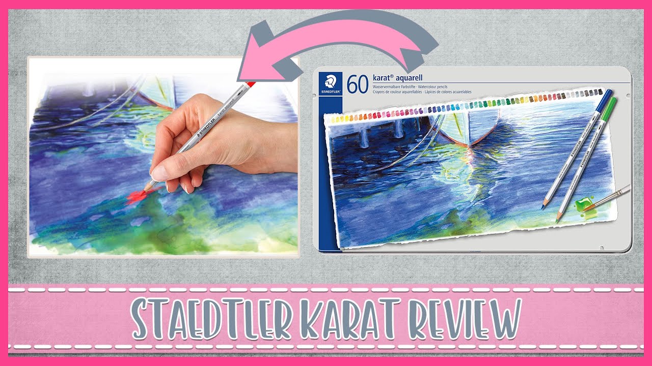 STAEDTLER KARAT - Resenha completa #resenha #review #lapisdecor #coloredpencil #coloringbook