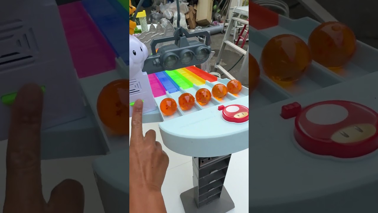 Marble Run ☆ A marble run course with a sunset and rainbow theme②