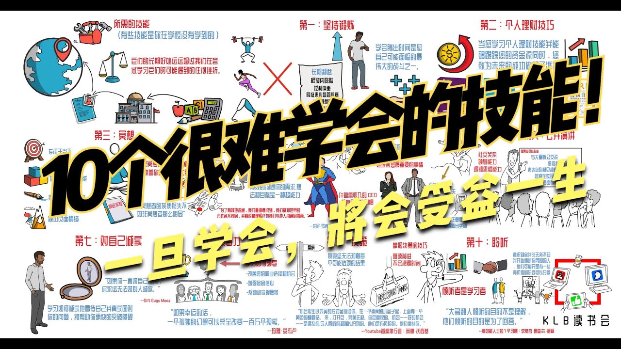 10个很难学会的技能，一旦你学会了它们，就会永远得到回报