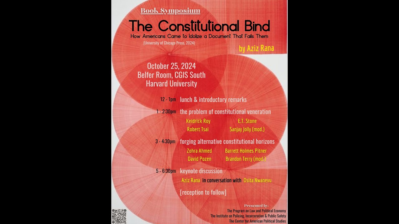 The Problem of Constitutional Veneration w/ Keidrick Roy, E.T. Stone, and Robert Tsai
