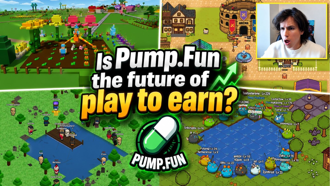 Новые play-to-earn игры на Pump Fun: Стоит ли в них играть?