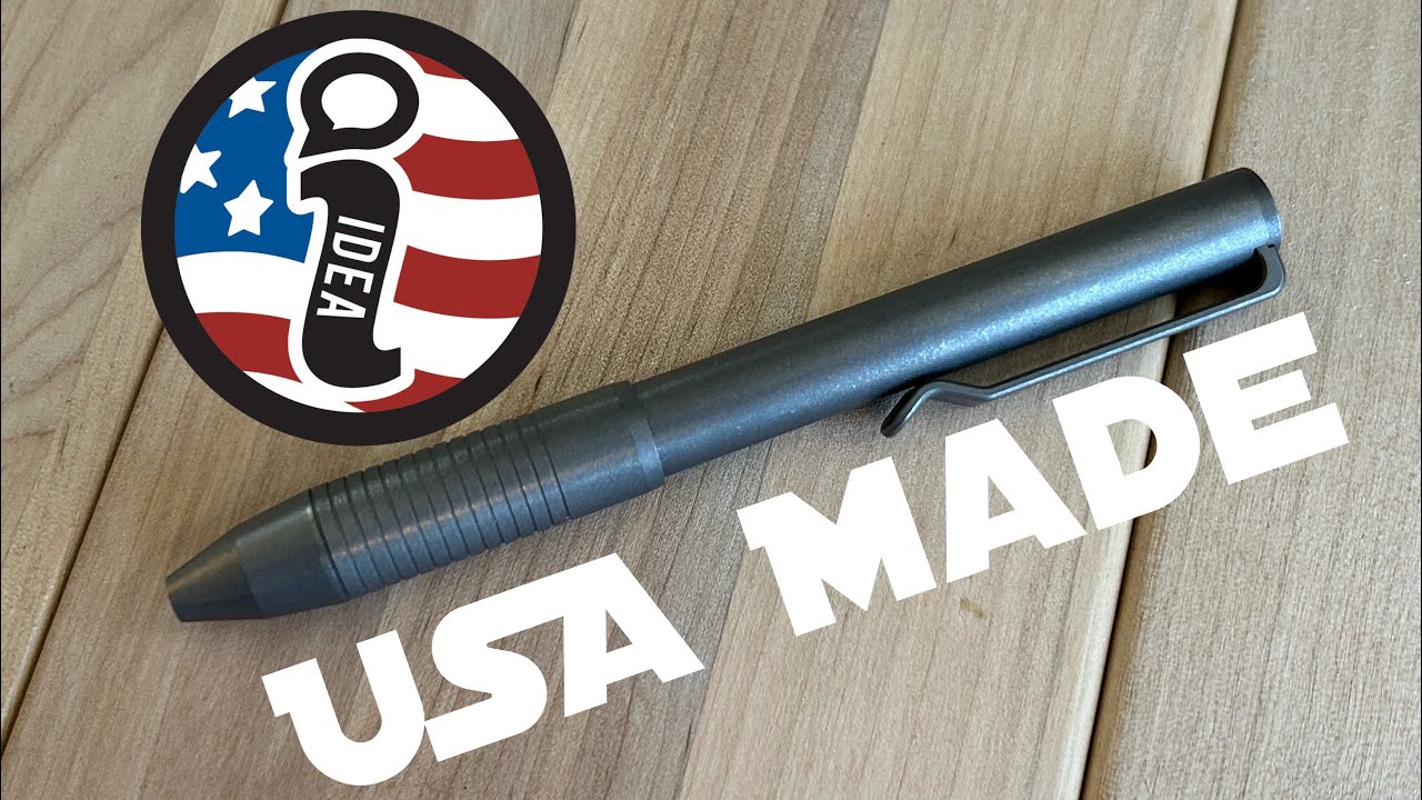Распаковка — НОВАЯ ручка Pocket Pro Twist Pen от BigIDesign USA Made от (Big Idea Design)