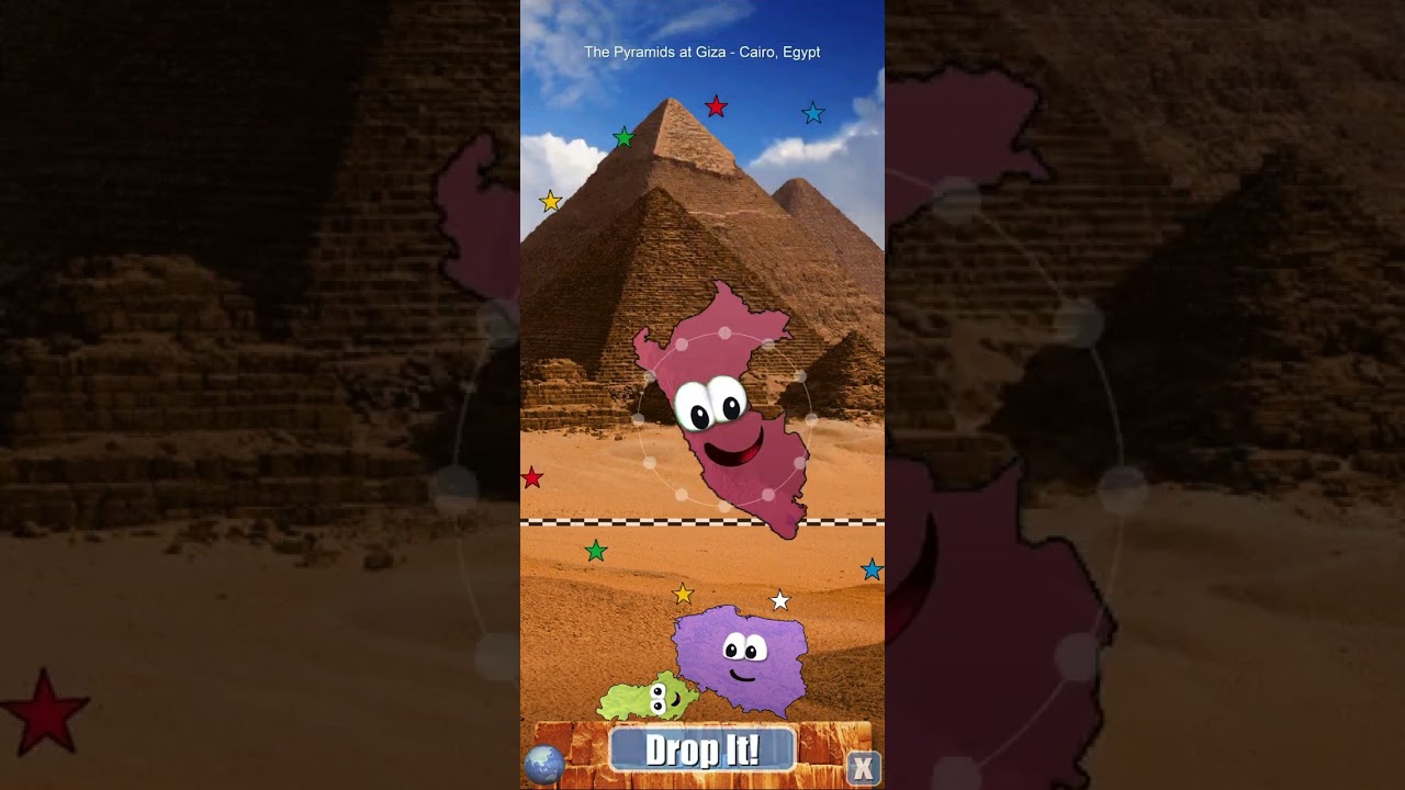 Stack The Countries (Walkthrough IOS GamePlay) Part 1 VideoGames Family.