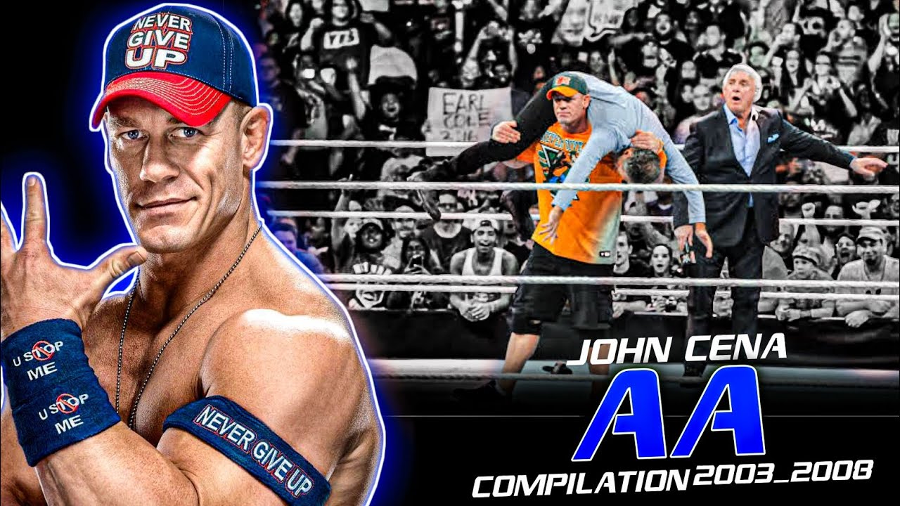 John Cena Attitude Adjustment Compilation 2003_2008