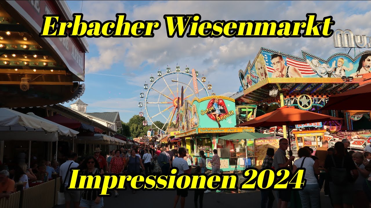 Erbacher Wiesenmarkt Impressionen 2024