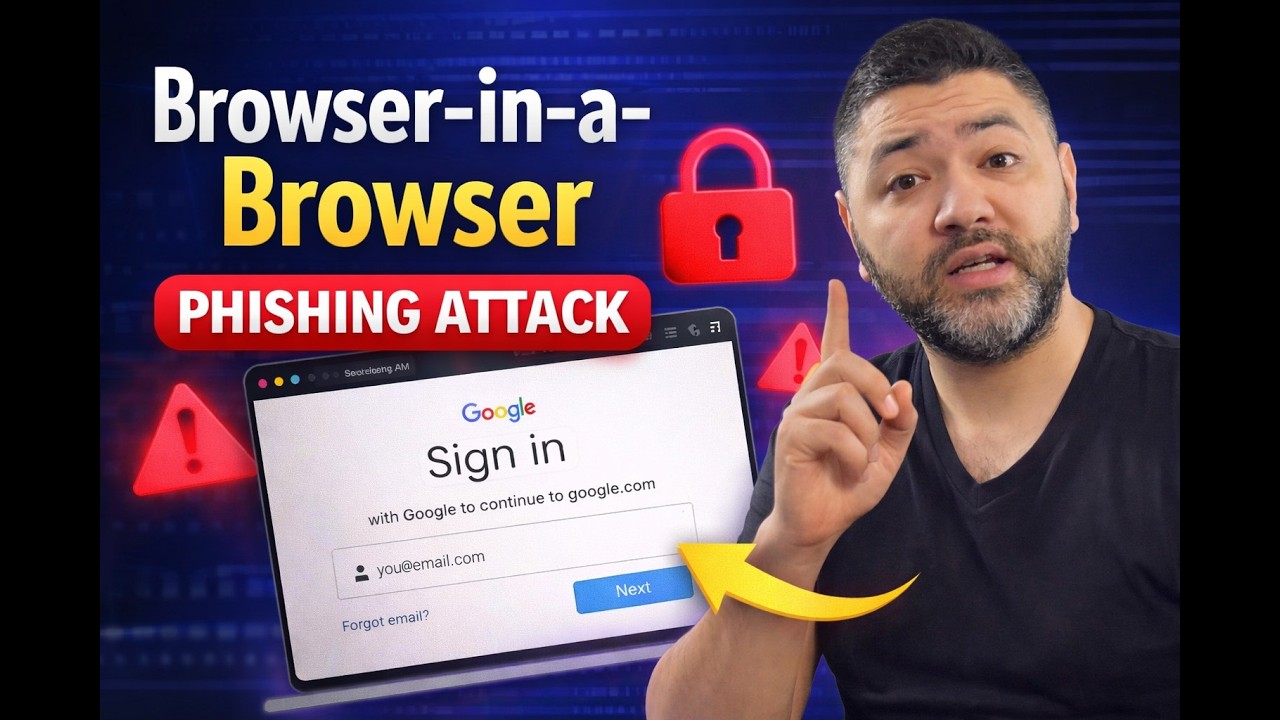Protect Yourself from a Browser-in-a-Browser Cyber Attack