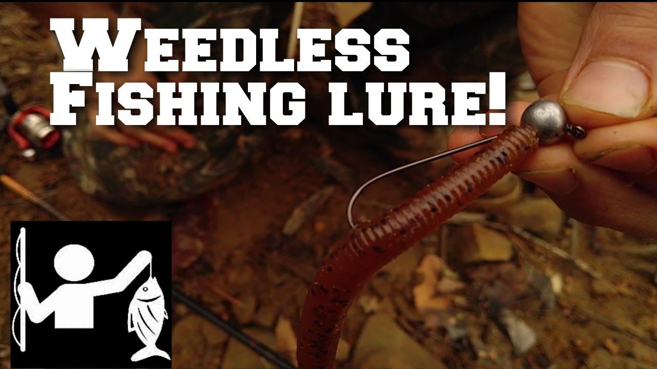 How to hook Weedless Fishing lure : Shakey Head