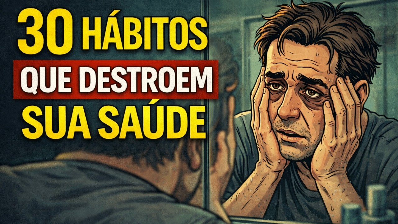 30 Hábitos Diários Que Destroem Sua Saúde