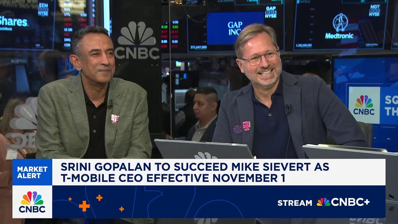 Outgoing T-Mobile CEO on why the company named Srini Gopalan as CEO: ‘He’s ready’