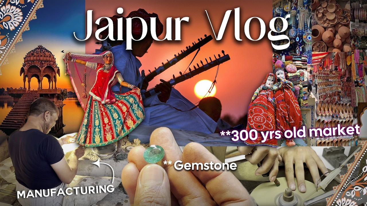 INDIA'S GEMSTONE CAPITAL | Hidden SECRET GEMS Manufacturing !! | Pink City | JAIPUR | जयपुर