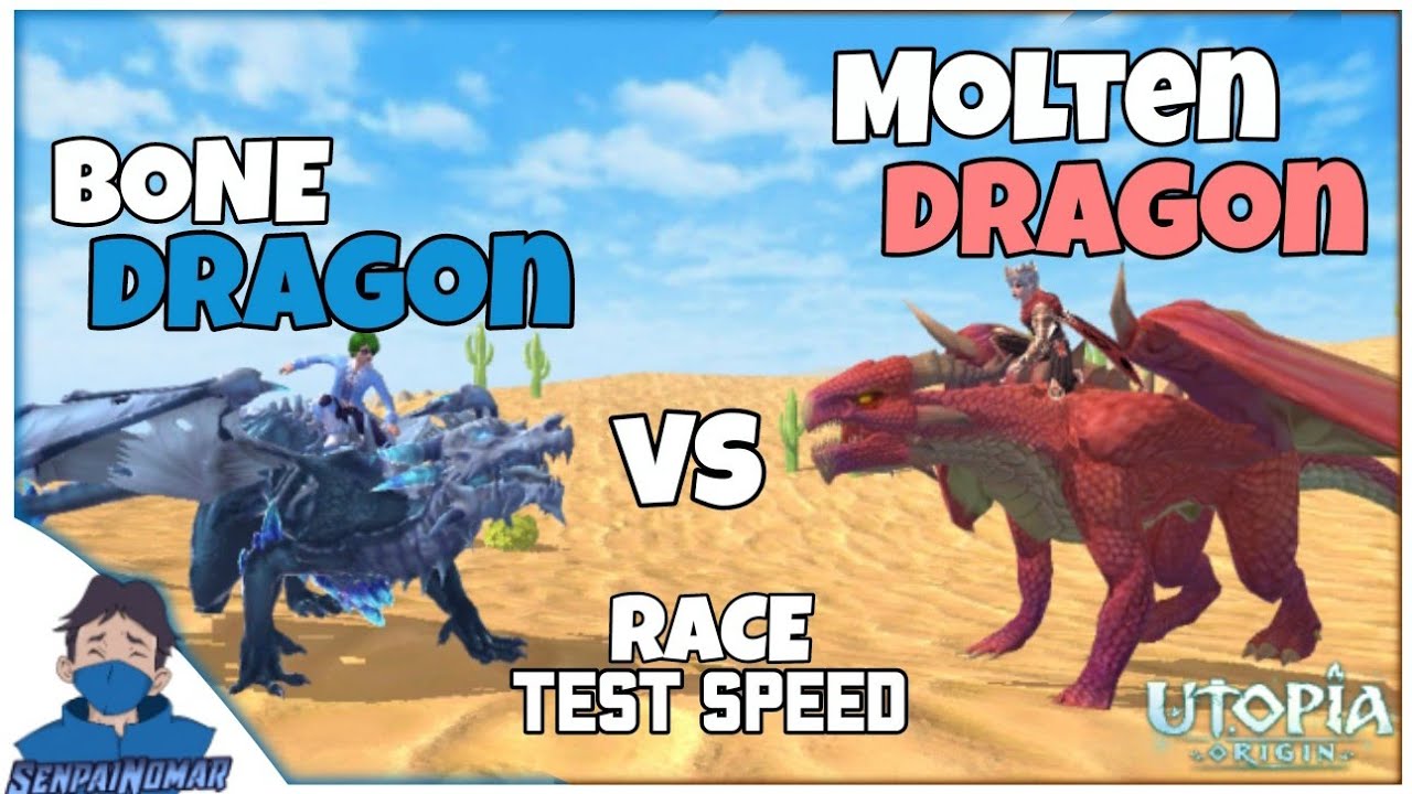 Utopia Origin: Dragon Race Bone Dragon vs Molten Dragon