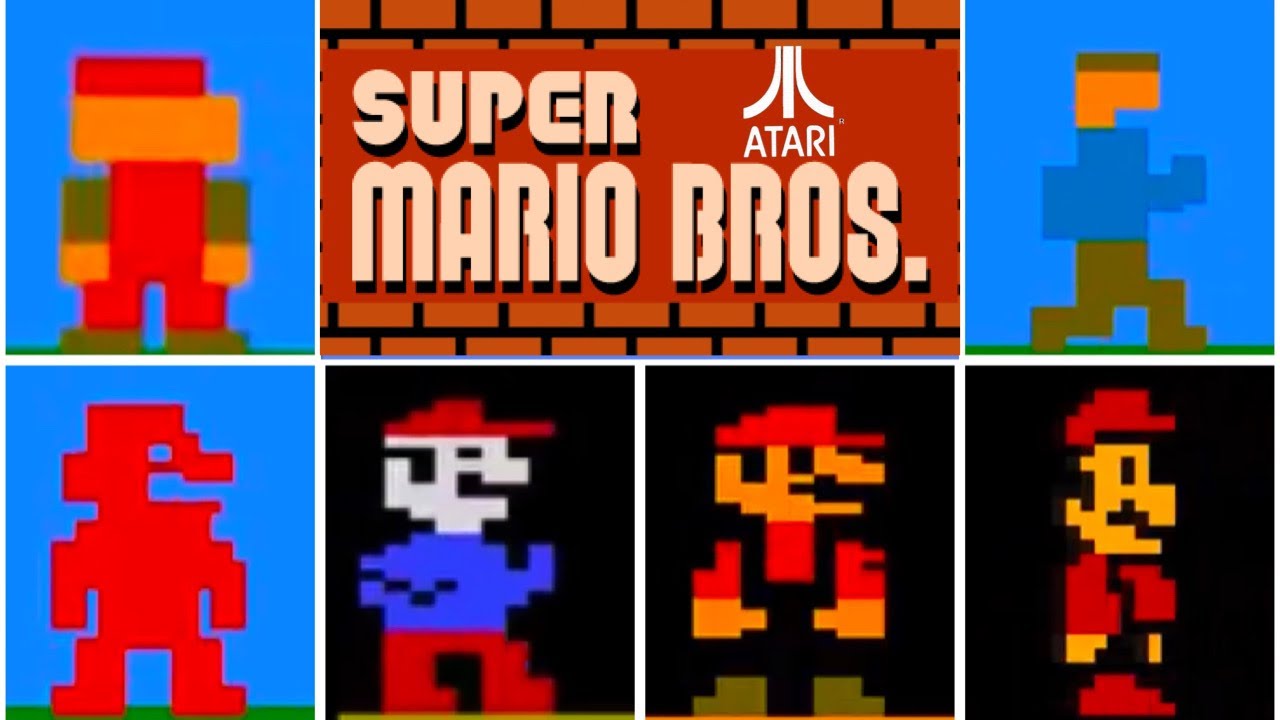 Super Mario Atari 2600 [Hack & Homebrew Collection]