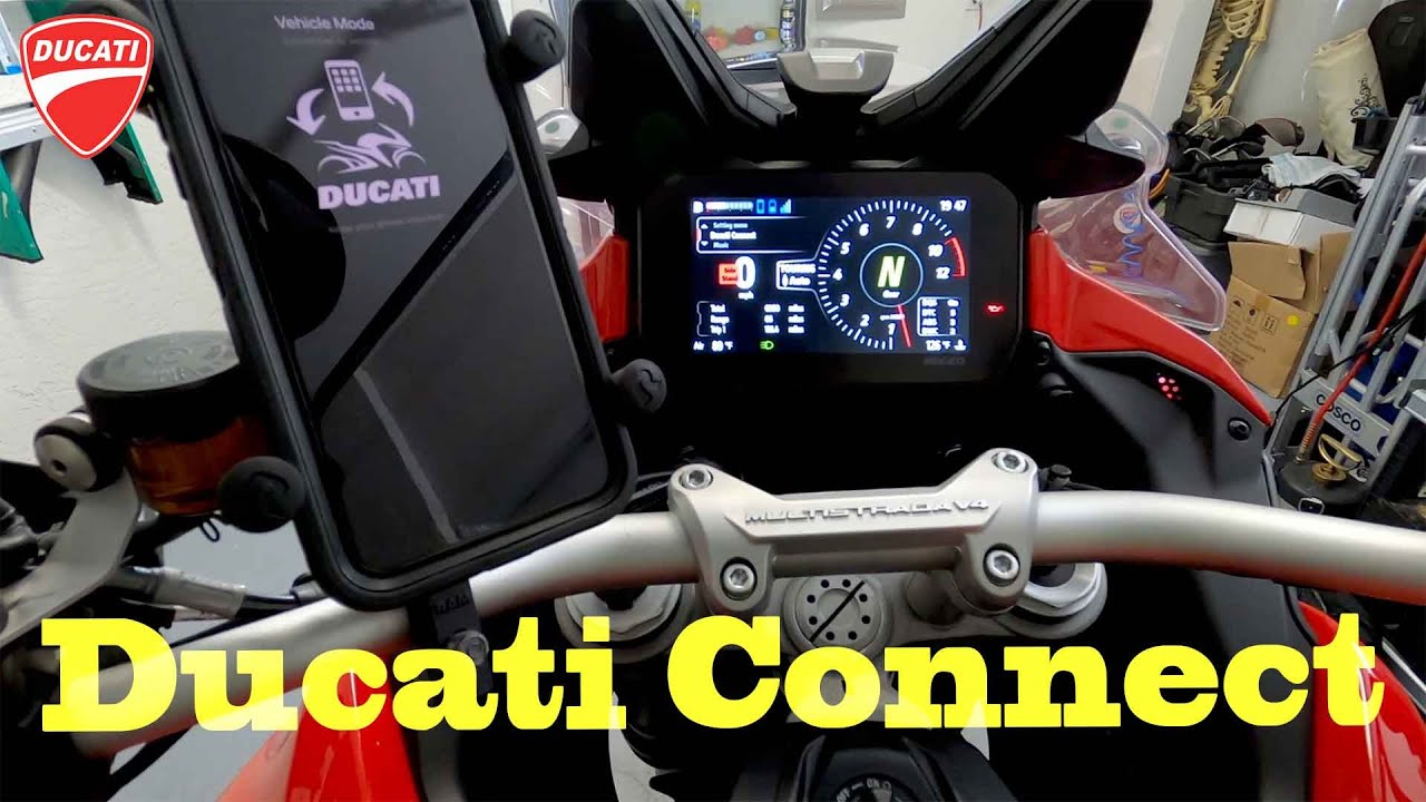 Как пользоваться Ducati Connect и проблемы (все еще)